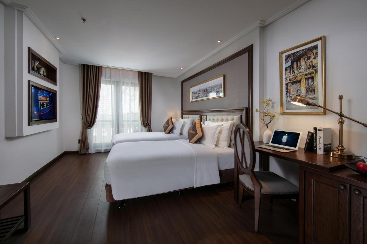เดอะ คิว โฮเต็ล Hotel ฮานอย ภายนอก รูปภาพ
